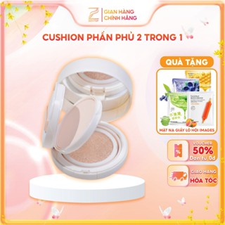 Cushion phấn phủ GOGO TALES 2 in 1 phấn nước phấn nền trang điểm tự nhiên kiềm dầu kháng nước tiện lợi ZENTOP