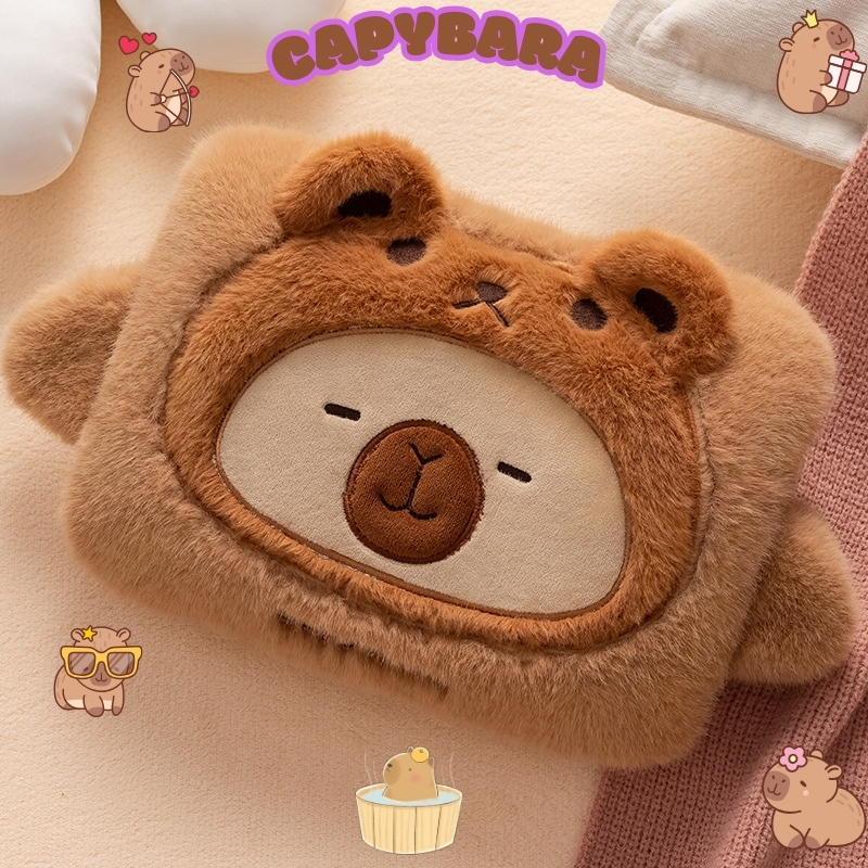  Capybara túi sưởi tay cắm điện NOVA túi chườm bụng kinh hình thú dễ thương giữ ấm giữ nhiệt mùa đông 