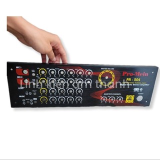 Mặt ampli 2 mic, Mặt Ampli 4 mic
