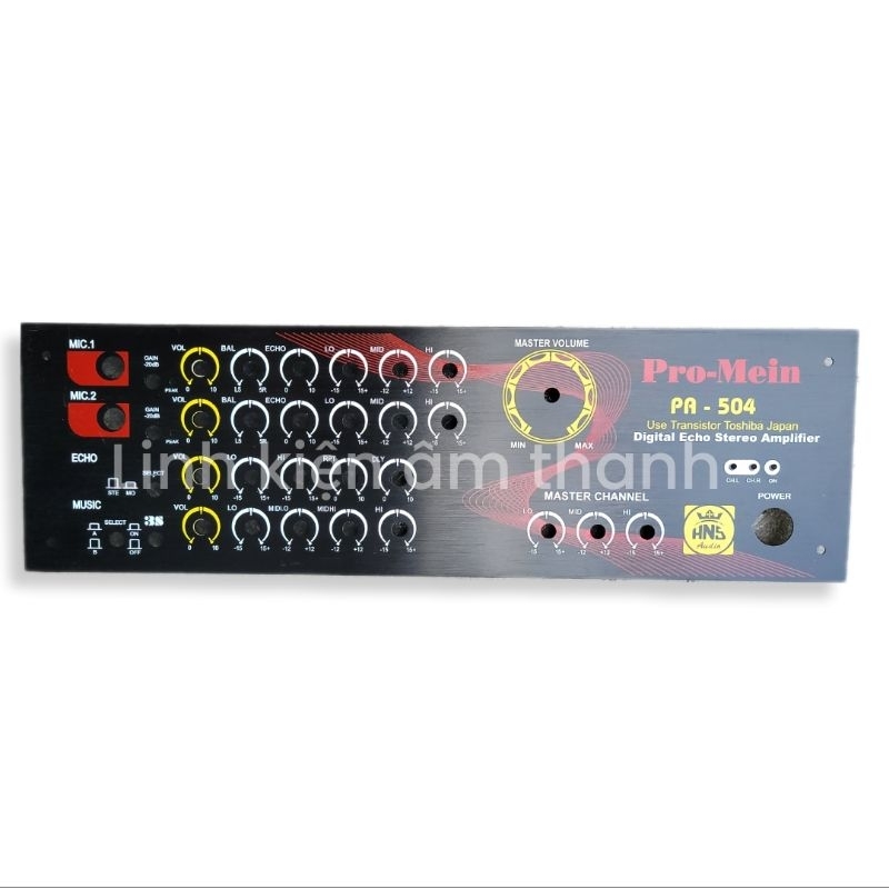 Mặt Ampli 2 Mic 4 Mic
