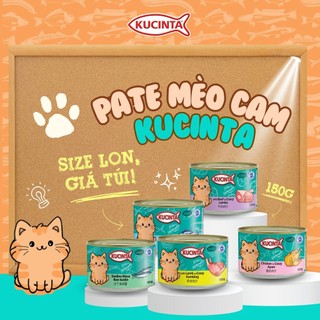 Pate Mèo Mọi Lứa Tuổi Kucinta Lon 150g - 400g