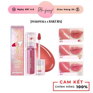 [PERIPERA x SAKURA] Son Tint Bóng Nhẹ Peripera Water Bare Tint Colab SAKURA