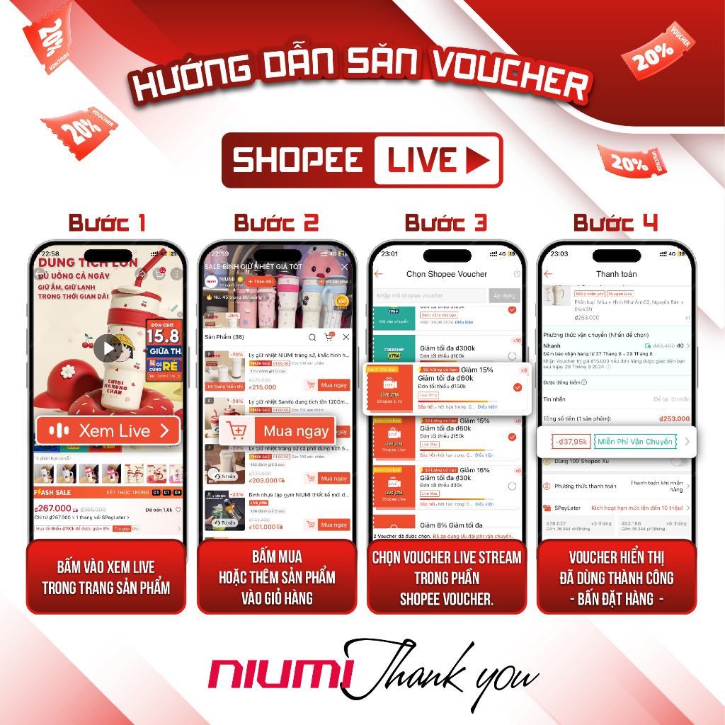 Bình giữ nhiệt NIUMI hoạ tiết dễ thương Fashion Cup 1000ml, inox 316 có lưới lọc trà tiện lợi | BigBuy360 - bigbuy360.vn