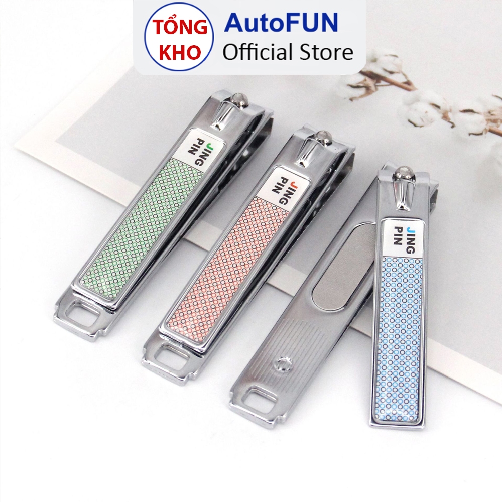 Kềm Bấm Móng Tay Jing Pin Inox Siêu Bền - Kềm Cắt Sửa Móng Tay Bén