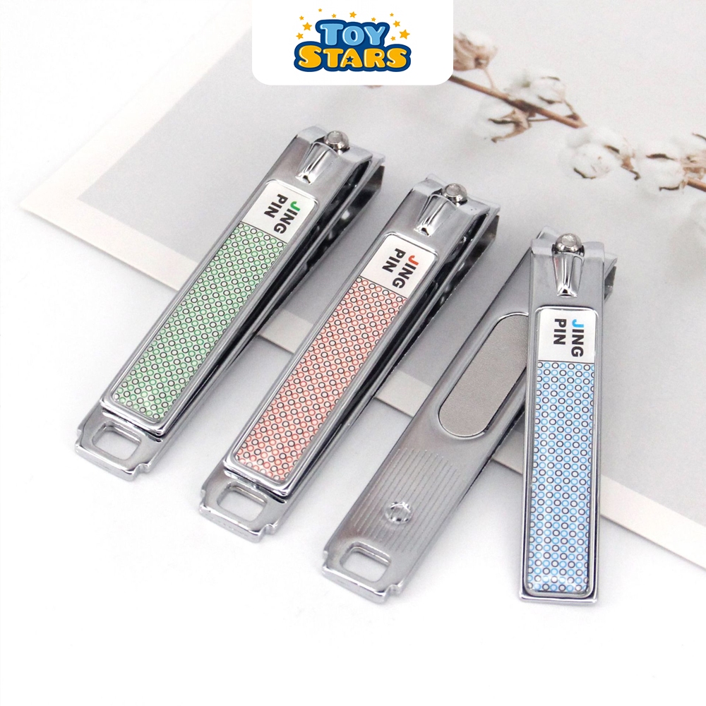 Kềm Bấm Móng Tay Jing Pin Inox Siêu Bền - Kềm Cắt Sửa Móng Tay Bén