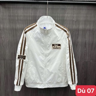 Áo khoác dù nam nữ màu trắng 3 sọc chất liệu dù gió 2 lớp cao cấp dáng from bóng chày bomber đẹp adoshop 7 Nhiều mẫu mới