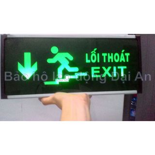 Đèn exit điện chỉ dẫn thoát hiểm 1 mặt AED 819 (220V)