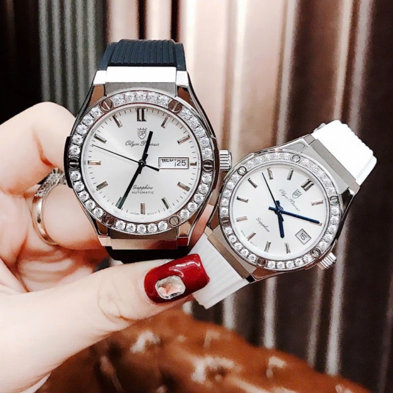[Chính Hãng 100%] Đồng Hồ Olym Pianus Nam OP990-45ADGK-GL Nữ OP990-45DDLS-GL Nữ máy quartz, nam Auto