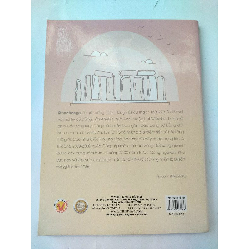 Tập vở Tiến Phát Thế Hệ Mới 200 trang giá tốt Tập vở Tiến Phát 200 trang giá rẻ 
Tập vở Thế Hệ Mới 2