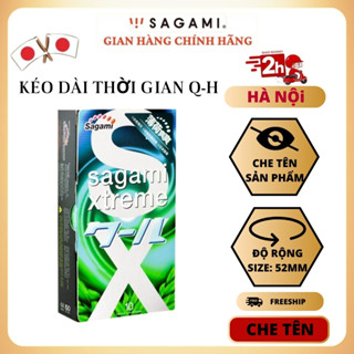 Bao cao su Sagami Spearmint - kéo dài thời gian - hương bạc hà - 01 Hộp
