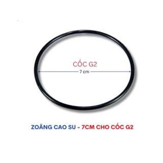 Gioăng cao su dùng cho cốc lọc nước máy KAROFI Model : OP1310, SS038 ,D52, P95...