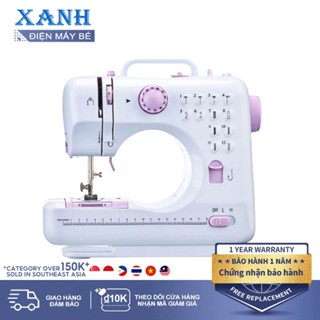 Máy May Để Bàn Mini Có Đèn Led máy may gia đình tặng kèm kim chỉ Bàn Nhỏ Gọn Dễ Sử Dụng