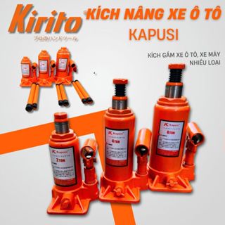 Kích, Con đội thủy lực 2, 4, 6, 8, 10, 12, 16, 20, 32 tấn Kapusi