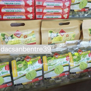 Kẹo dừa sáp nguyên chất Hồng Vân (mẫu mới, túi giấy 500g)
