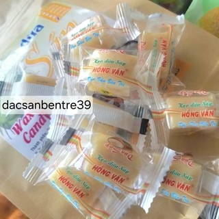 Kẹo dừa sáp nguyên chất Hồng Vân (mẫu mới, túi giấy 500g)