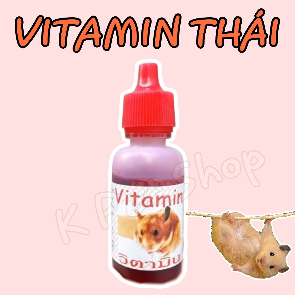 Vitamin 🌸 Pha nước hamster hàng Thái Lan
