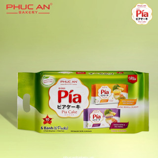 Bánh Pía Phúc An Số 10 (Chay) - Đậu xanh, Khoai Môn, Sầu Riêng - 300gr/6 cái/túi