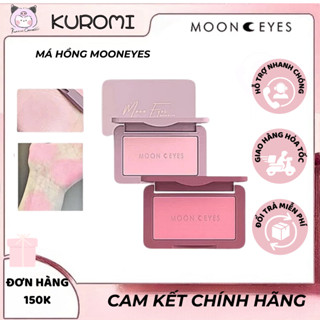 Moon Eyes Phấn Má Hồng MOONEYES BLUSH Dạng Bột Moon eyes Color Romantic Collector Matte Mịn Trang Điểm Tự Nhiên Lâu 6,5g