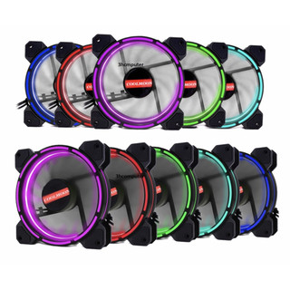 M20 quạt coolmoon rgb v9 + kèm điều khiển và hub - vít giá sốc