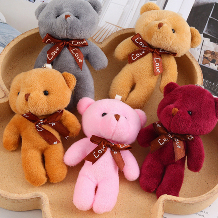 (Sỉ 5.9k) Móc khóa gấu bông dễ thương quà lưu niệm tặng bé gái học sinh tốt nghiệp sinh nhật kỷ yếu