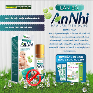 [ ĐẦU LĂN TIỆN DỤNG] LĂN BÔI AN NHI - NGUYÊN LIỆU NHẬP KHẨU MỸ - GIẢM MẨN NGỨA, DỊ ỨNG DA, MUỖI ĐỐT, CÔN TRÙNG CẮN