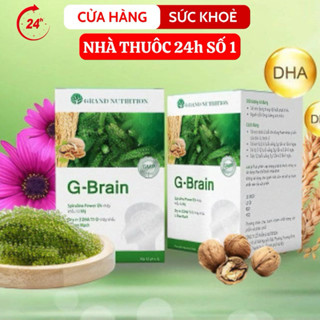 Cốm Trí Não G-Brain Cốm hỗ trợ phát triển Trí Não Toàn diện - Gbrain Chính hãng Hộp 30 gói
