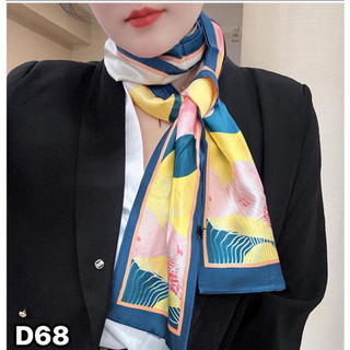  Khăn Lụa Khăn Turban Thắt Túi Thắt Nơ Khăn Lụa Chữ Nhật Hàng Cao Cấp 