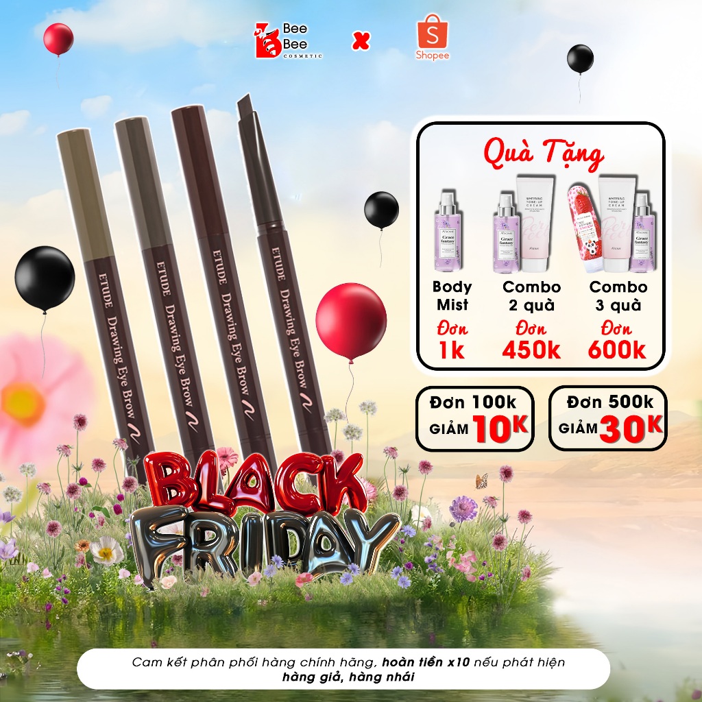 Bút Kẻ Mày ETUDE Drawing Eye Brow 7 màu