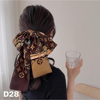 Khăn Lụa Khăn Turban Thắt Túi Thắt Nơ Khăn Lụa Chữ Nhật Hàng Cao Cấp
