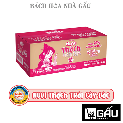 Thùng 24 túi Thạch Nuvi Jelly 110ml