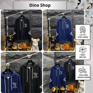 Áo Khoác Nỉ Nam Lờ Vê Thêu Chữ Ngực Siêu Đẹp - Áo Khoác Nỉ Nam Eo Vì Cao Cấp