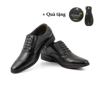 Giày G23-01 đế núm hơi êm, sang trọng, lịch lãm đi tiệc, đi làm. Tặng kèm xi và đón gót