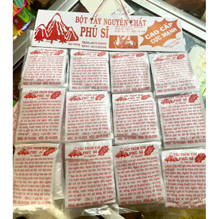 ( Lốc 24 túi ) Bột tẩy trắng , thâm kim quần áo Phú Sĩ