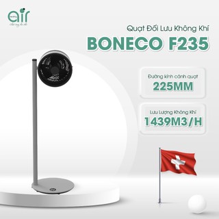 Quạt Đối Lưu Không Khí Boneco Thụy Sĩ F235  Lưu Lượng Không Khí 1439m3/h, Điều Khiển Cảm Ứng, 32 Tốc Độ Quạt