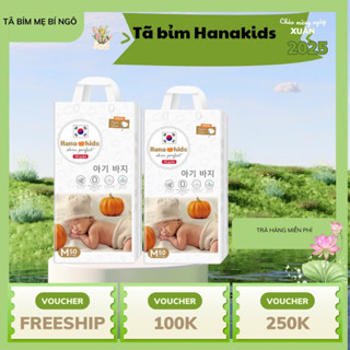 Tã bỉm quần Hanakids size M/L/XL/XXL/XXXL/4XL/5XL combo 50-100 miếng