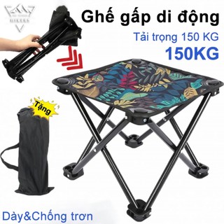 Ghế gấp di động ngoài trời, thích hợp cho các buổi dã ngoại, cắm trại, câu cá,ngồi tàu và phác họa nghệ thuật