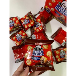 1 gói Bánh gấu nhân kem Socola Meiji Hello Panda 21g Mỹ