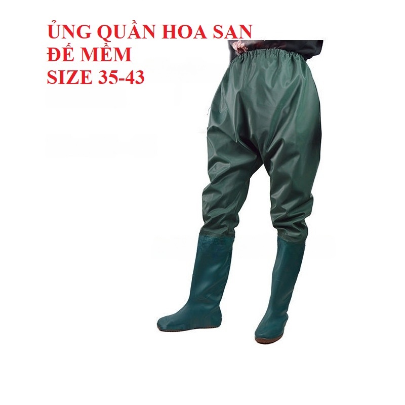 {2 LỚP} Ủng Liền Quần Làm Ruộng Làm Ao 2 Lớp Size 35-43, Ủng Đi Mưa Làm Bếp Làm Vườn Bảo Hộ Lao Động