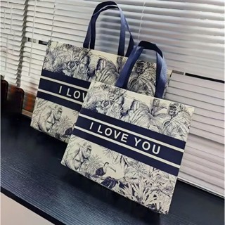 Túi vải đa năng size to hoạ tiết cao cấp LILA TVAIDETTO088