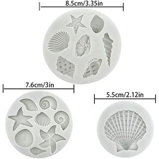 Khuôn silicon - Khuôn Ốc làm rau câu, socola, nến, xà phòng