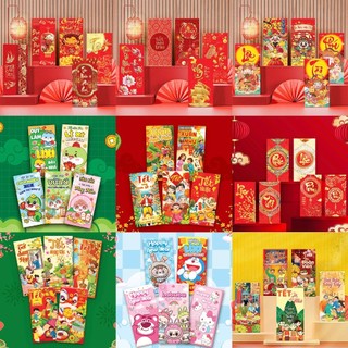  Combo 100 Bao Lì Xì Xuân Bính Ngọ 2026 Nhiều Mẫu Cực Đẹp 