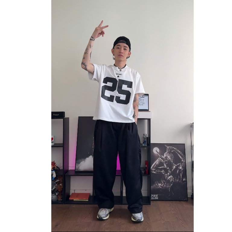 Quần Dài Ống Xuông SAIGONESE Chất Kaki Kiểu Xếp Ly Unisex Nam Nữ QD04SG | BigBuy360 - bigbuy360.vn