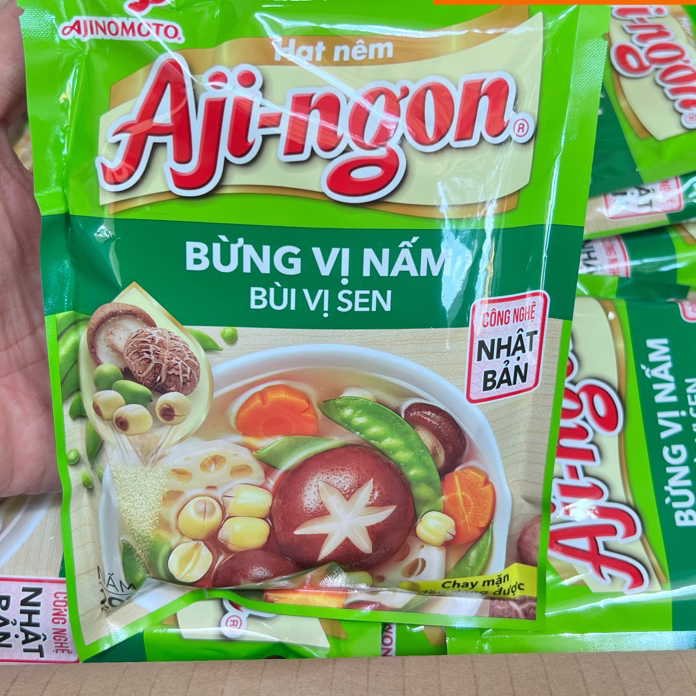 [Chay/mặn]Hạt nêm nấm hạt sen Aji Ngon (200gr/400gr)