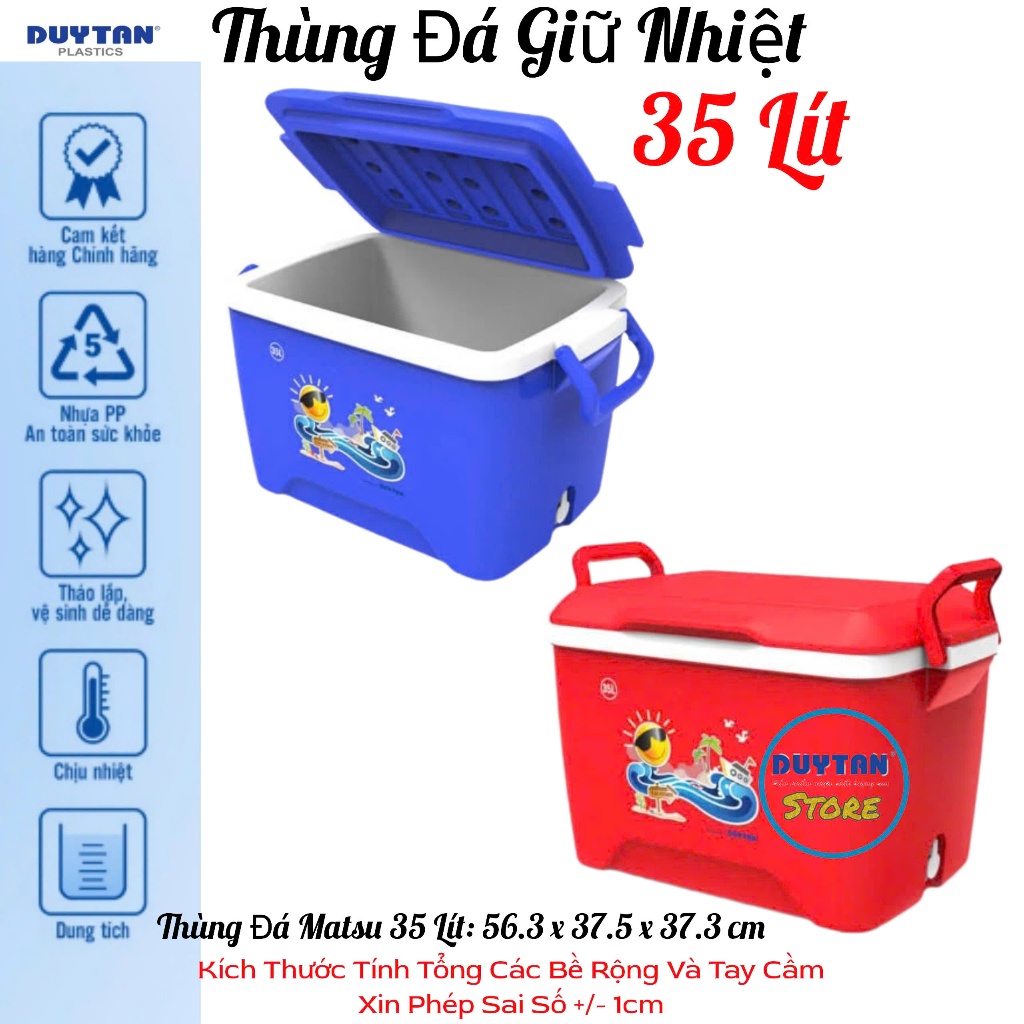 💝 Thùng Đá Giữ Nhiệt 35 Lít Matsu 💝 Nhuaduytan.Store  💝