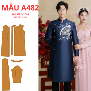 RẬP GIẤY CỨNG ÁO DÀI NAM-A482