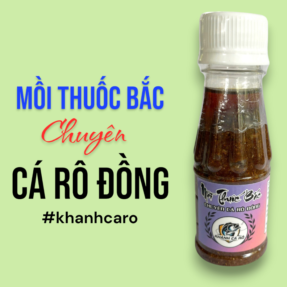 Mồi thuốc bắc chuyên cá rô đồng