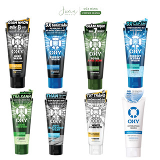  Kem rửa mặt làm sạch sâu có hạt - Oxy Deep Wash Scrub Formula Sạch Sâu Kiểm Soát Nhờn 100g-50g-25gJu An 