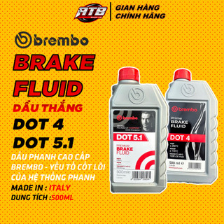Dầu Thắng Brembo DOT4  DOT 5.1 Premium Brake Fluid 500ml