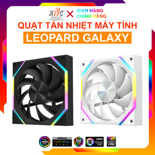 Quạt Tản Nhiệt Jungle Leopard Galaxy Black Led 5v ARGB Kích Thước 12cm Đồng Bộ Mainboard