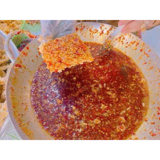 1kg (2bịch). CƠM CHÁY NẾP SỐT MẮM ỚT